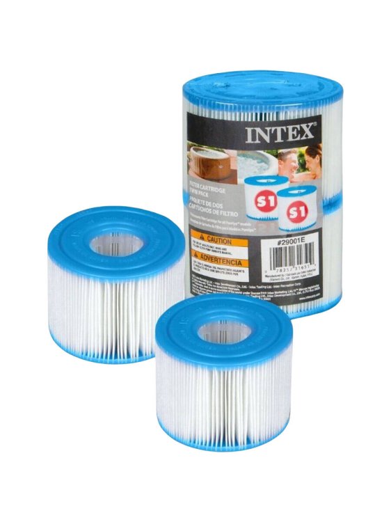 14. Аксессуары для бассейна (Рыжий Кот) Фильтр для бассейна 11cm x 7cm INTEX ( Арт. 29001)