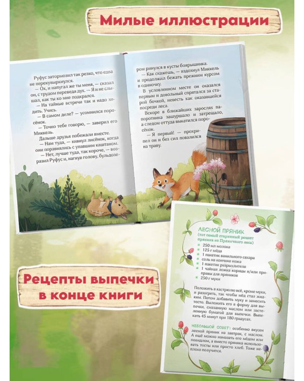 Лесные герои. Четверка отважных #1 (ил. К. Зивердинг)