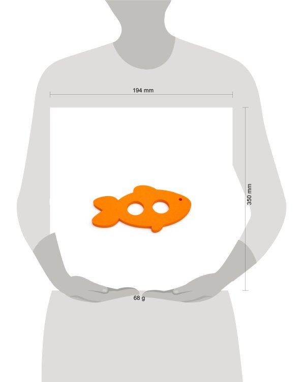 Коннектор "Рыбка" (цвета в ассортименте)