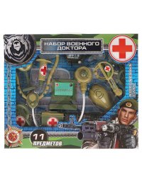Набор доктора ВОЕННЫЙ, кор., 34*29*4,5см ИГРАЕМ ВМЕСТЕ в кор.2*30шт