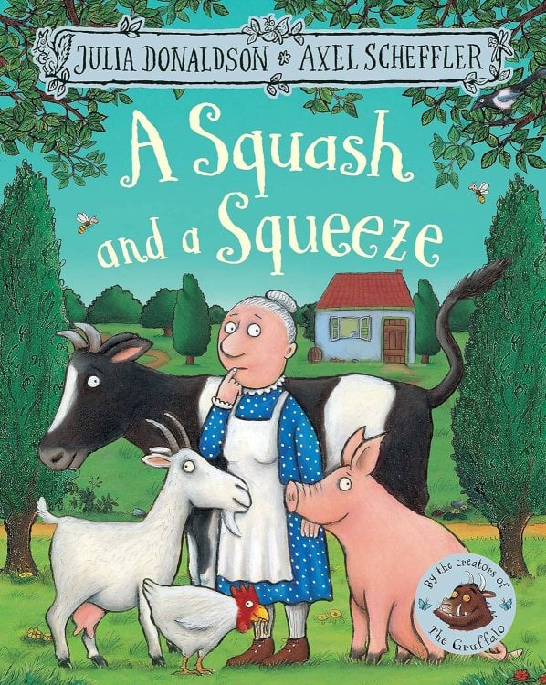 Обложка книги «A squash and a squeeze (Julia Donaldson) Если в домике тесно (Джулия Дональдсон) /Книги на английском языке», ISBN 9781509804788