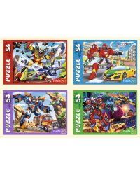 ПАЗЛЫ 54 элемента. Мир трансформеров №19. Арт. П54-2914 кратно 32