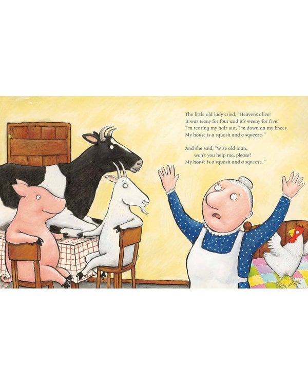 Дополнительное изображение книги «A squash and a squeeze (Julia Donaldson) Если в домике тесно (Джулия Дональдсон) /Книги на английском языке»