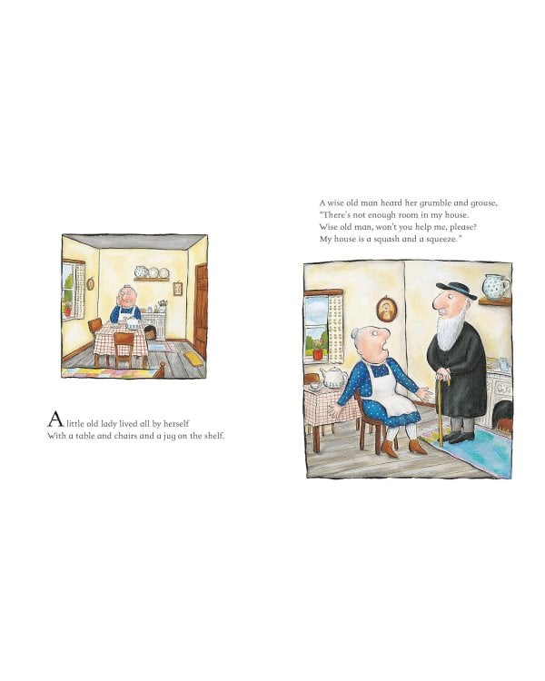 Дополнительное изображение книги «A squash and a squeeze (Julia Donaldson) Если в домике тесно (Джулия Дональдсон) /Книги на английском языке»