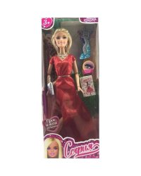 Кукла 29 см София, руки и ноги сгиб, ресницы, акс, кор КАРАПУЗ в кор.24шт