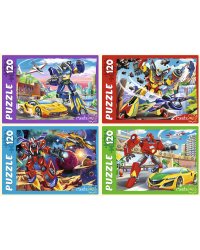 ПАЗЛЫ 120 элементов. МИР ТРАНСФОРМЕР №18 (Арт. П120-5043) кратно 8