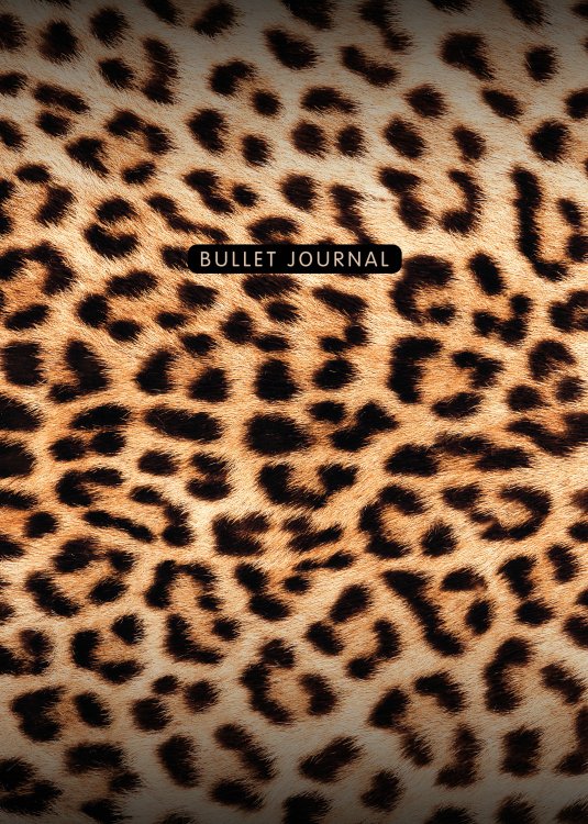 Блокноты в точку. Bullet Journal Блокнот в точку: Bullet Journal (леопард, 120 c., пружина)