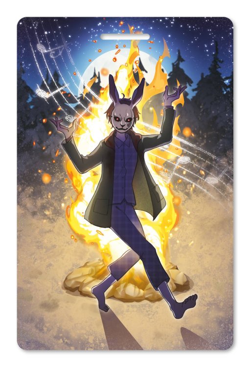 Чехол для пропуска "Зайчик"