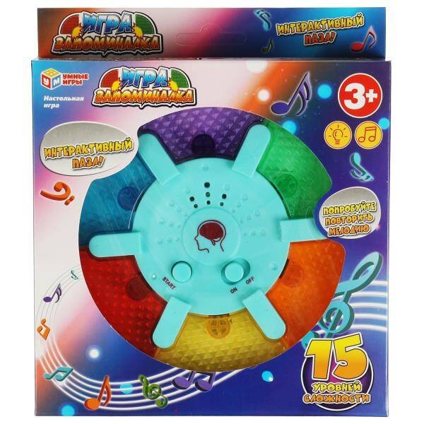 Настольная игра запоминалка, кор.16,5*19*3,4см Умные игры в кор.2*80шт