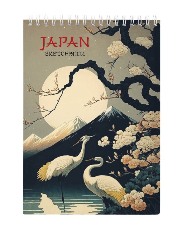 Japan Sketchbook (твердый переплет, А5, 48 л., офсет 190 гр.)