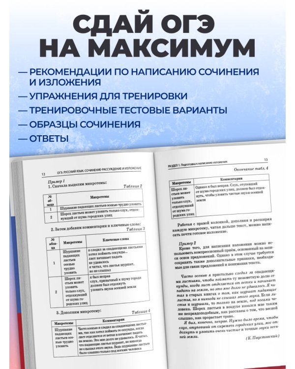 ОГЭ-2027. Русский язык. Сочинение-рассуждение и изложение