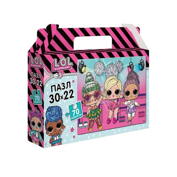 L.O.L. Пазл 70 элементов.Dance all day