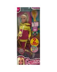 Кукла 29 см София беременная двойней, руки и ноги сгиб, акс, кор КАРАПУЗ в кор.24шт