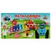 Игрушка деревянная СИНИЙ ТРАКТОР металлофон 9*1,5*18,5, коробка Буратино в кор.100шт