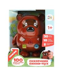Сказочник винни пух СОЮЗМУЛЬТФИЛЬМ 100 песен, сказок, звуков. кор. бат. Умка в кор.36шт