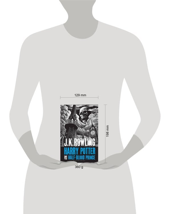 Harry Potter 6: Half-Blood Prince (new adult) J.K. Rowling Гарри Поттер 6: Принц-полукровка Д.К. Роулинг / Книги на английском языке