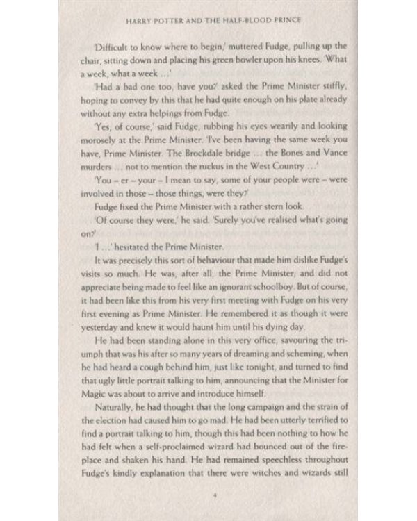 Harry Potter 6: Half-Blood Prince (new adult) J.K. Rowling Гарри Поттер 6: Принц-полукровка Д.К. Роулинг / Книги на английском языке