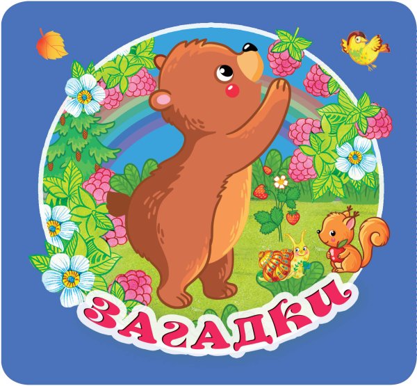 Первая книжка-раскладушка Загадки