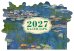 Обложка книги «Клод Моне. Кувшинки. Календарь настенный на 2027 год с фигурной подложкой», ISBN 9785042462979