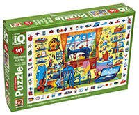 IQ Пазл с развивающей игрой 96 зл. В гостях у портного.