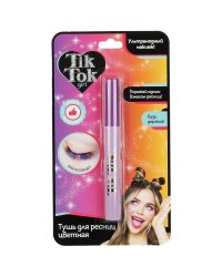 Тушь для ресниц фиолетовая TIK TOK GIRL в кор.48*12шт