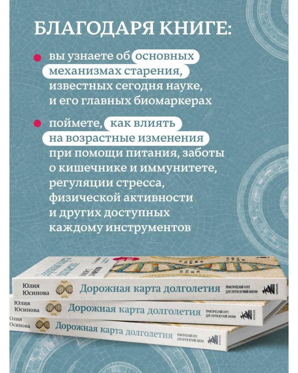 Дорожная карта долголетия. Практический курс для почти вечной жизни. Новые маршруты