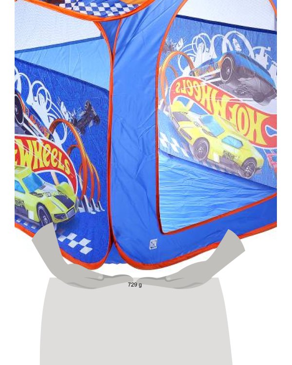 Палатка детская игровая HOT WHEELS 83х80х105см, в сумке Играем вместе в кор.24шт