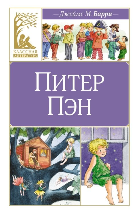Обложка книги «Питер Пэн» — Барри  Джеймс Мэтью, ISBN 9785389252127
