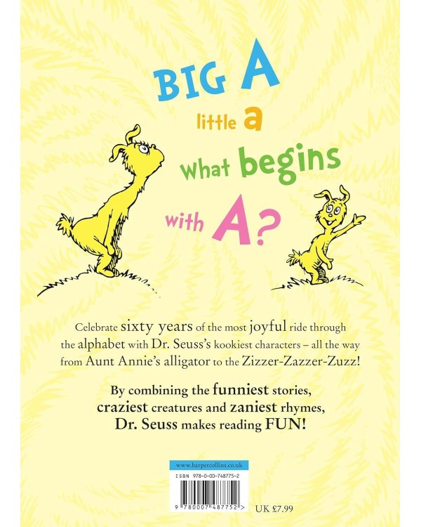 Дополнительное изображение книги «Dr. Seuss’s ABC (Dr. Seuss) Азбука Доктора Сьюза (Доктор Сьюз) /Книги на английском языке»