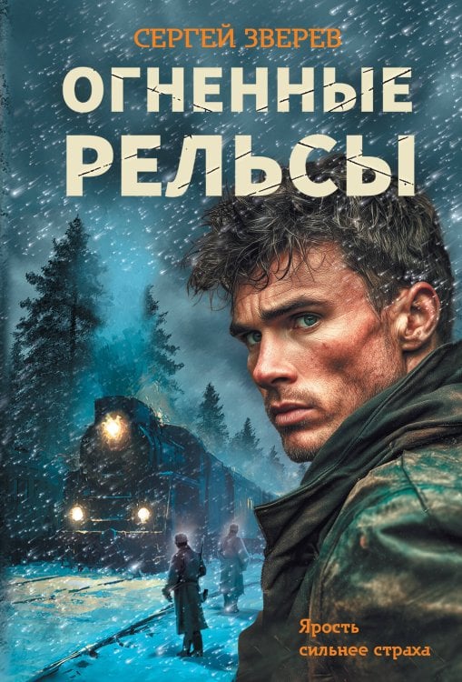 Обложка книги «Огненные рельсы» — Зверев Сергей Иванович, ISBN 9785042486104