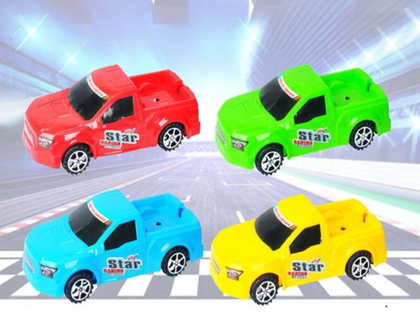 Машинка инерционная "Стар" 21,5 см, цвет микс, пластик, в пакете ( Арт. 2097935)