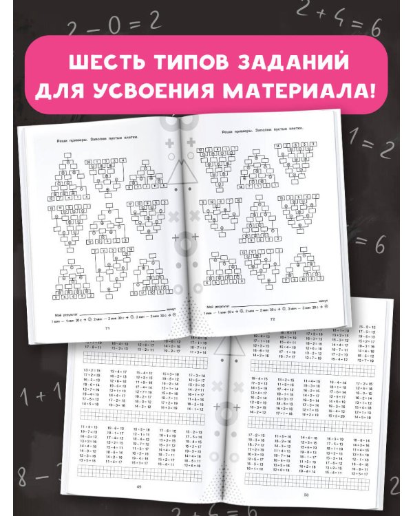 15 000 примеров по математике. Счет в пределах 20. 1 класс