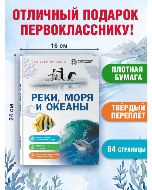 Дополнительное изображение книги «Реки, моря и океаны»