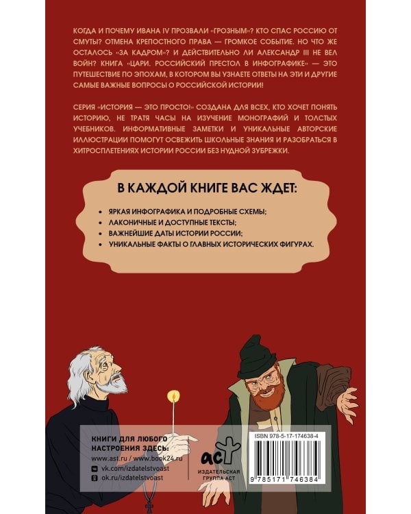 Цари. Российский престол в инфографике