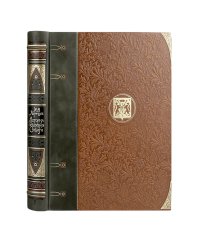 История освоения Сибири. Иллюстрированное издание в коллекционном инкрустированном переплете ручной работы с четырьмя видами тиснения и украшенным обрезом