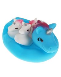 Игрушка для ванны единорог-мыльница ИГРАЕМ ВМЕСТЕ в кор.2*72шт