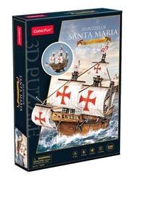 Vessels (Юнитойс) 3D пазл Корабль Санта-Мария, 204 детали