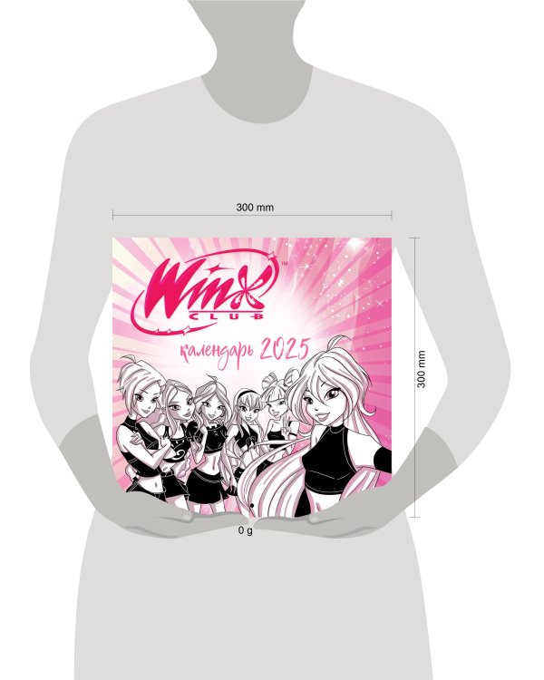 Феи Винкс (WINX). Календарь настенный на 2025 год (300х300 мм)