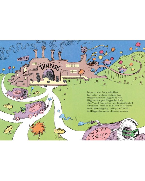 Дополнительное изображение книги «The Lorax (Dr. Seuss) Лоракс (Доктор Сьюз) /Книги на английском языке»