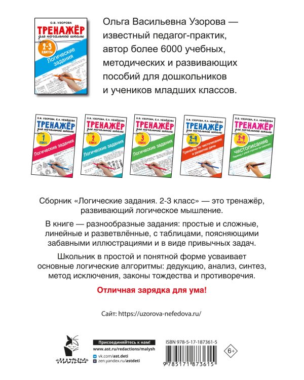 Логические задания. 2-3 классы