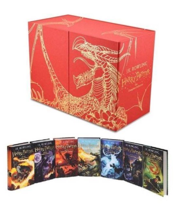Harry Potter Boxed Set: The Complete Collection (Children's Hardback) J.K.Rowling Бокс Гарри Поттера: Полное собрание Д.К.Роулинг/Книги на англ. языке