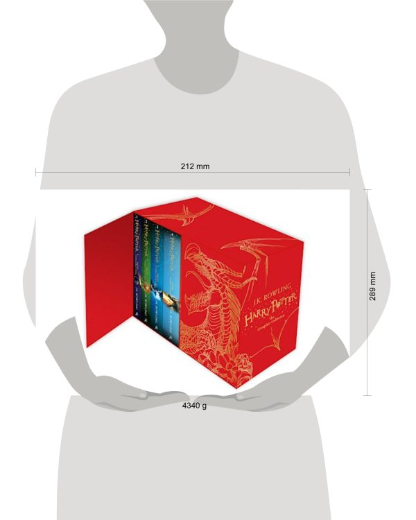 Harry Potter Boxed Set: The Complete Collection (Children's Hardback) J.K.Rowling Бокс Гарри Поттера: Полное собрание Д.К.Роулинг/Книги на англ. языке