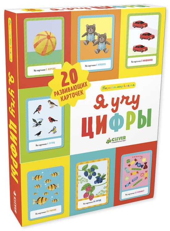 Обложка книги «Познаем мир вместе. Я учу цифры 2347 ДСнК», ISBN 9785001152347