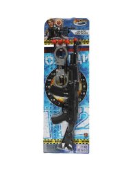 Набор оружия ПОЛИЦИЯ автомат с присосками, блист.17,5*52*6см ИГРАЕМ ВМЕСТЕ в кор.2*96шт