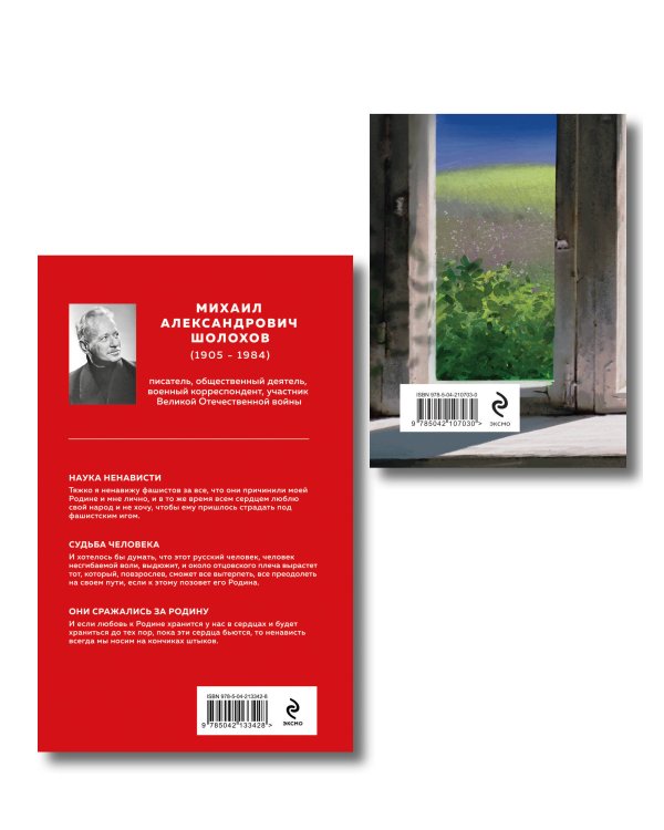 Мы возвратимся с победой (набор из 2-х книг: "Они сражались за Родину" М. Шолохова и "Мы не от старости умрем... Стихотворения" С. Гудзенко)