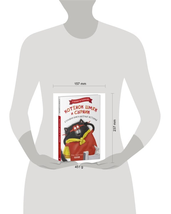 НГ22. Котенок Шмяк. Котенок Шмяк и Сырник. Большая книга веселых историй.