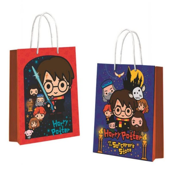 Harry Potter. Пакет подарочный большой (Гарри Поттер и Философский камень), 335*406*155 мм (чиби)