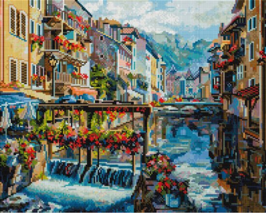 984-AT-S Франция. Плотина  на реке Тиу