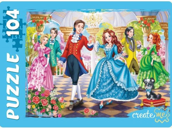 ПАЗЛЫ 104 элемента. МИР ПРИНЦЕСС №18 (Арт. П104-3196)