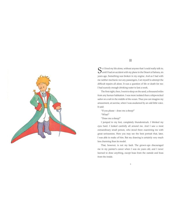 Дополнительное изображение книги «The little prince (Antoine de Saint-Exupery) Маленький Принц (Антуан де Сент-Экзюпери) /Книги на английском языке»